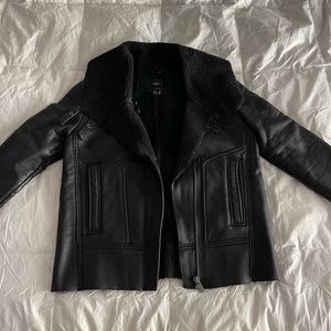 Faux Leather Jacket